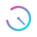 tickr icon - real-time clock and seconds counter